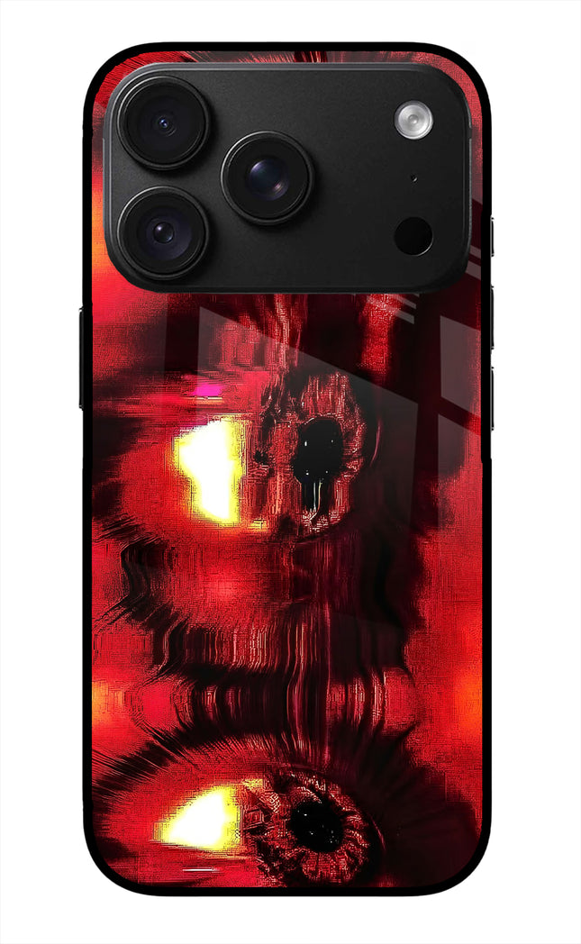 Fire Eye iPhone 18 Pro Glass Case