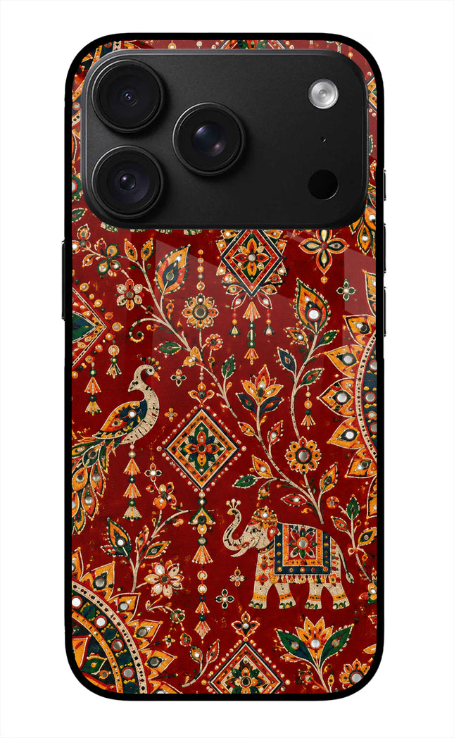 Laal Riwaaz iPhone 18 Pro Glass Case