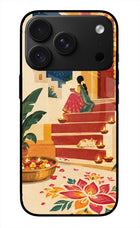 Diwali Rangoli iPhone 18 Pro Glass Case