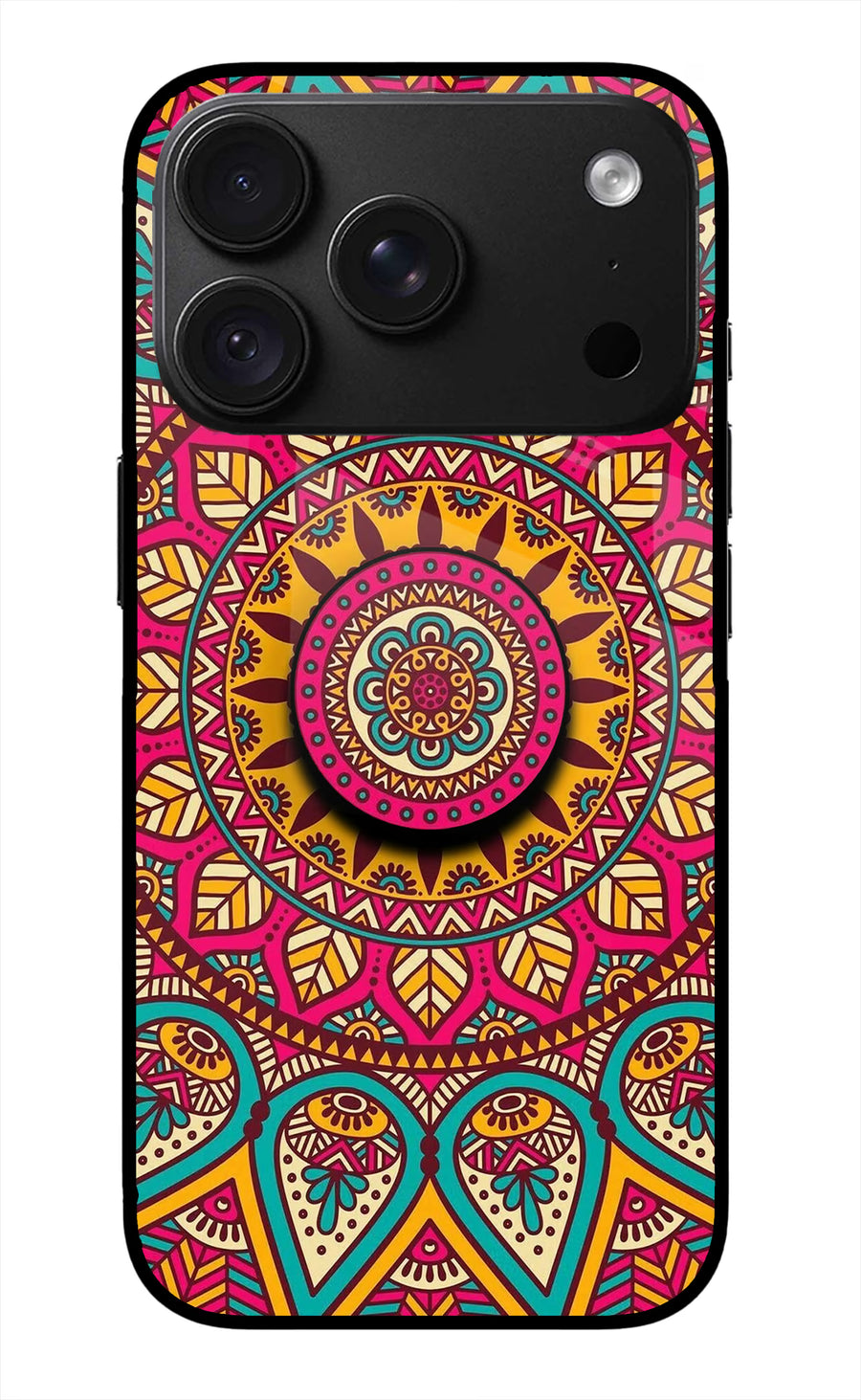 Mandala iPhone 18 Pro Pop Case, Glass case