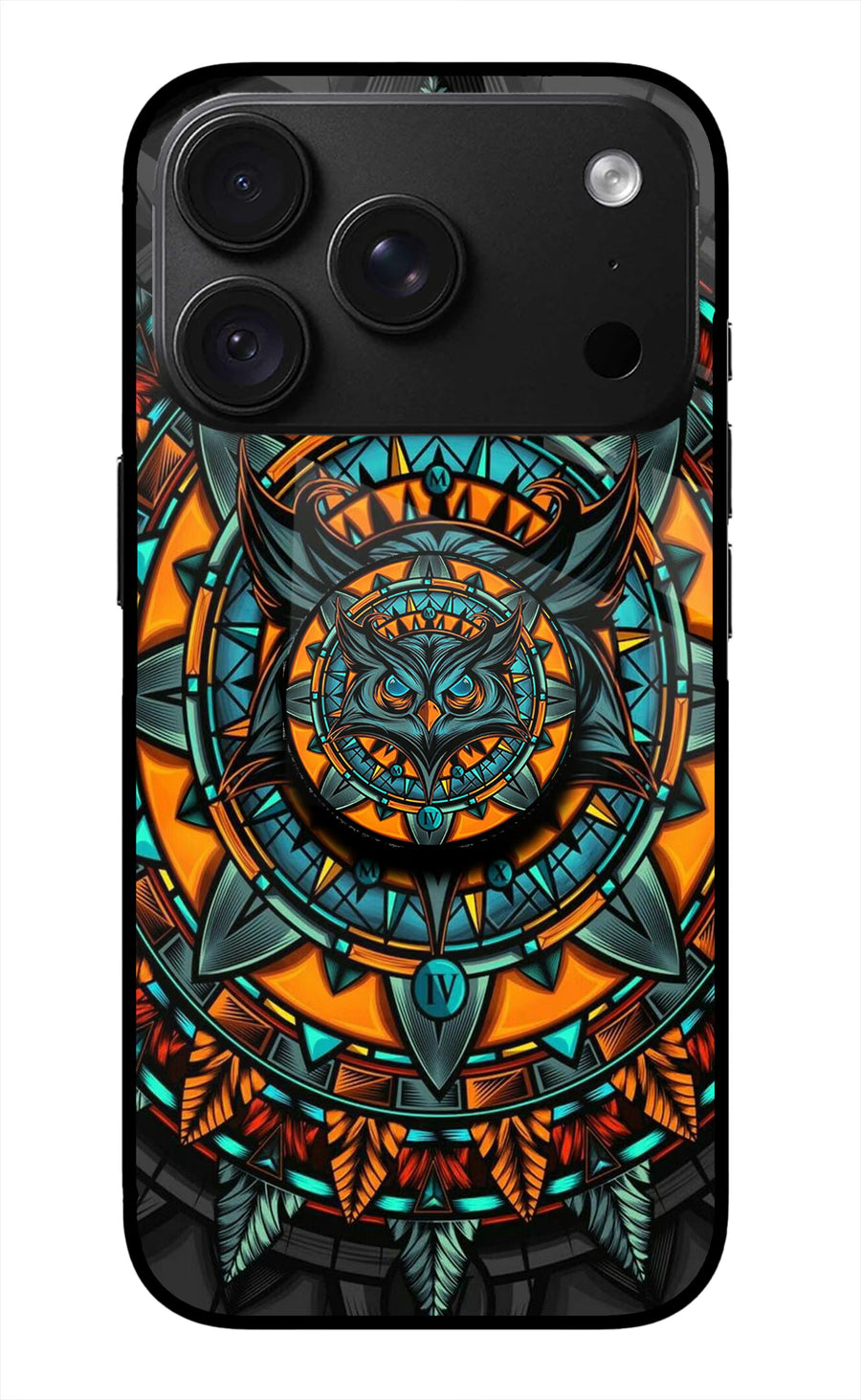 Angry Owl iPhone 18 Pro Pop Case, Glass case