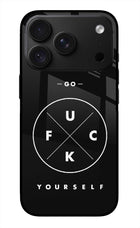 Go Fuck Yourself iPhone 18 Pro Max Glass Case
