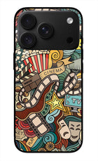 Cinema Abstract iPhone 18 Pro Max Glass Case