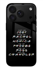 FRIENDS Character iPhone 18 Pro Max Glass Case