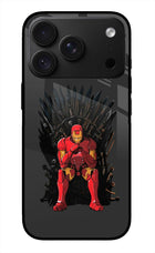 Ironman Throne iPhone 18 Pro Max Glass Case