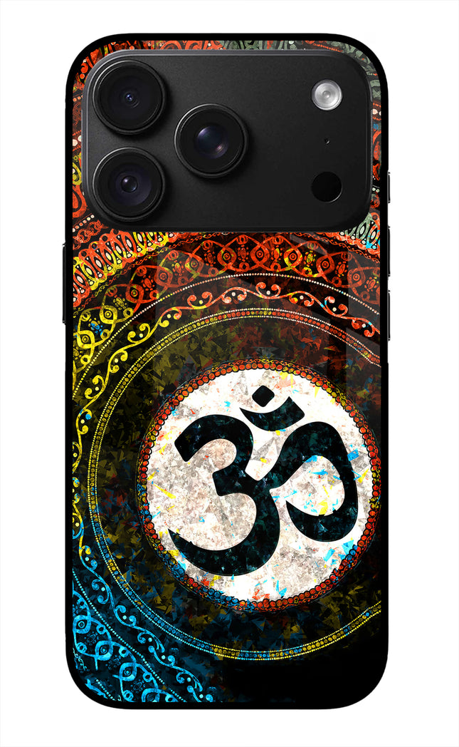 Om Cultural iPhone 18 Pro Max Glass Case