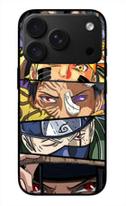 Naruto Character iPhone 18 Pro Max Glass Case