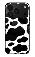 Cow Spots iPhone 18 Pro Max Glass Case