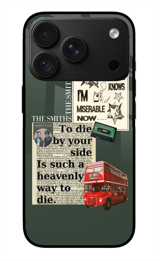 The Smiths iPhone 18 Pro Max Glass Case