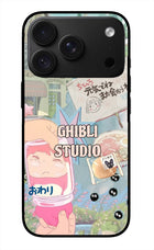 Studio Ghibli iPhone 18 Pro Max Glass Case