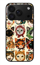 Cool Cat iPhone 18 Pro Max Glass Case