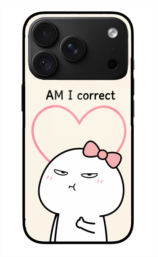 Always Right iPhone 18 Pro Max Glass Case