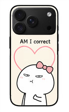 Always Right iPhone 18 Pro Max Glass Case Back Cover by Casekaro