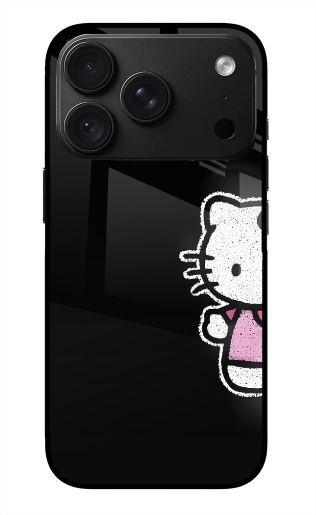 Kitty Charm iPhone 18 Pro Max Glass Case
