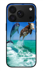 Dolphin vs Cow iPhone 18 Pro Max Glass Case