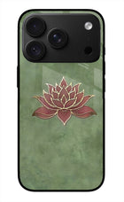Lotus Grace iPhone 18 Pro Max Glass Case