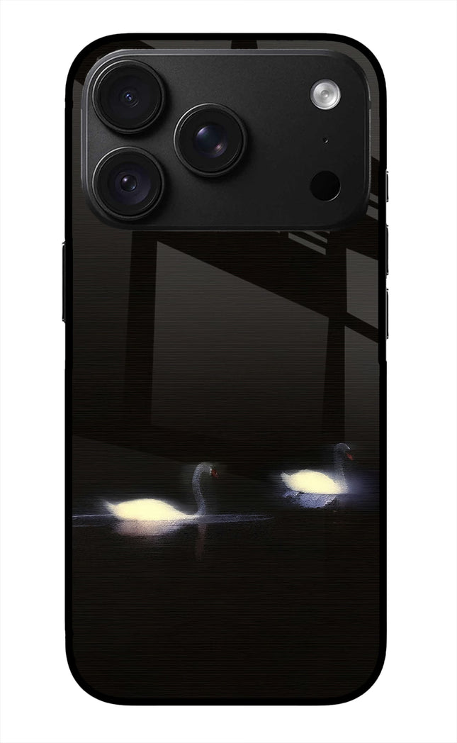 Silent Swans iPhone 18 Pro Max Glass Case