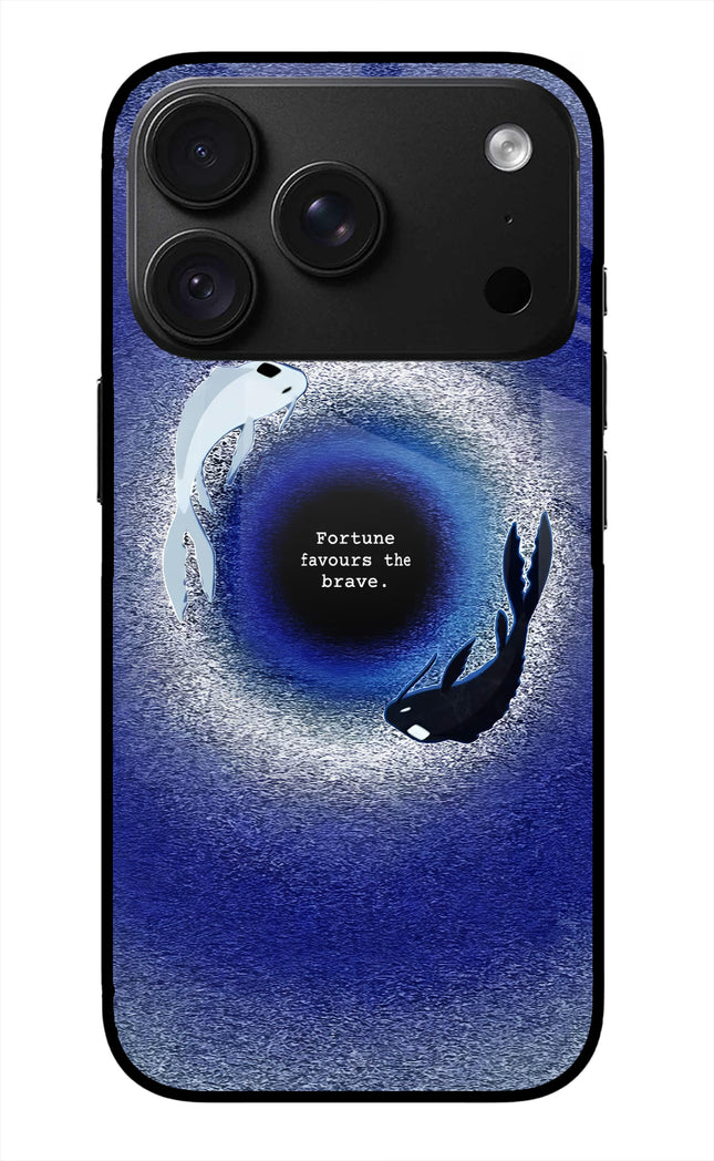 Dark Koi iPhone 18 Pro Max Glass Case