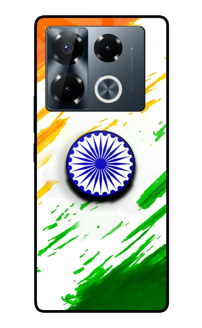 Indian Flag Ashoka Chakra Infinix Note 40 Pro 5G Pop Case by Casekaro