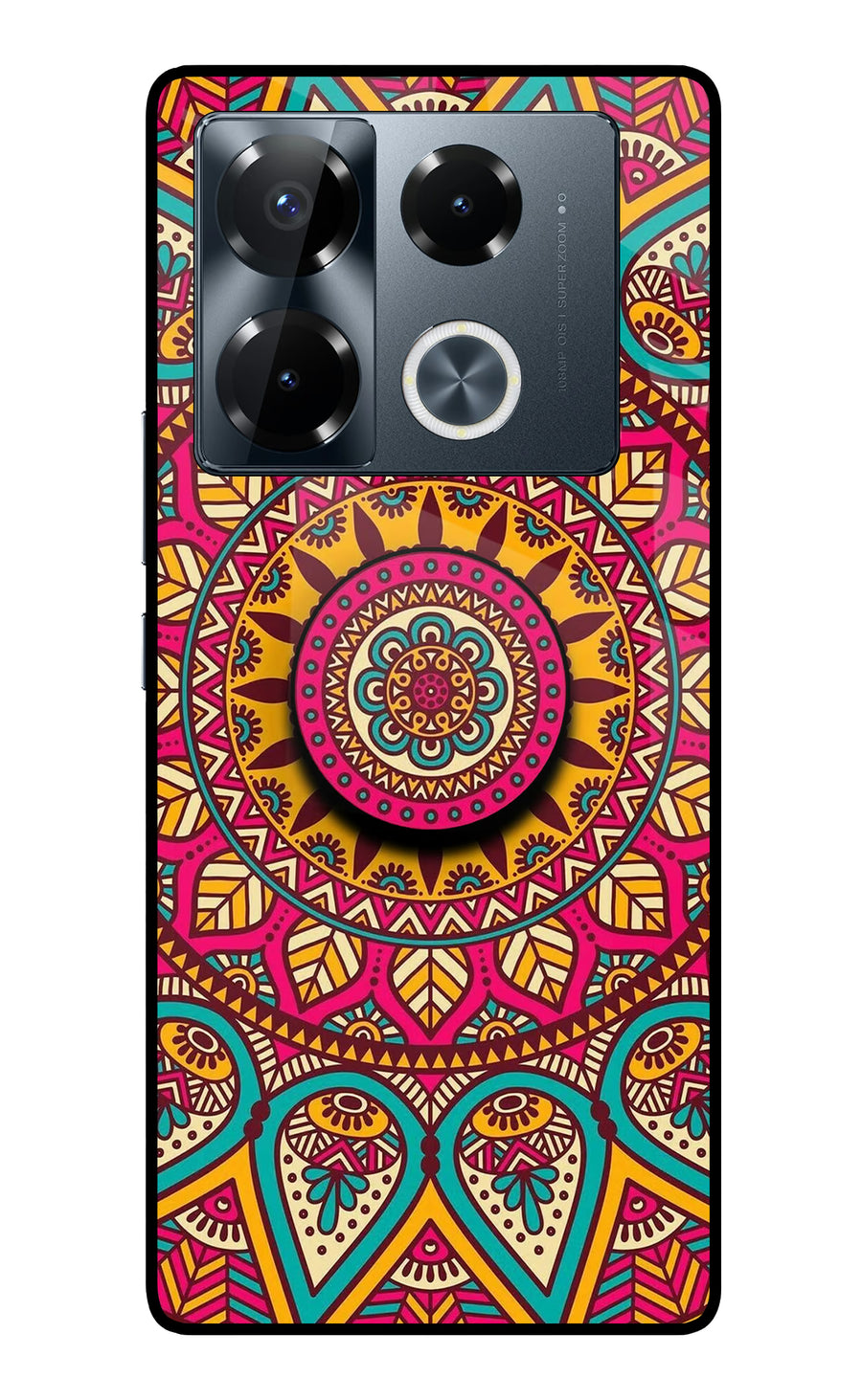 Mandala Infinix Note 40 Pro 5G Pop Case, Glass case