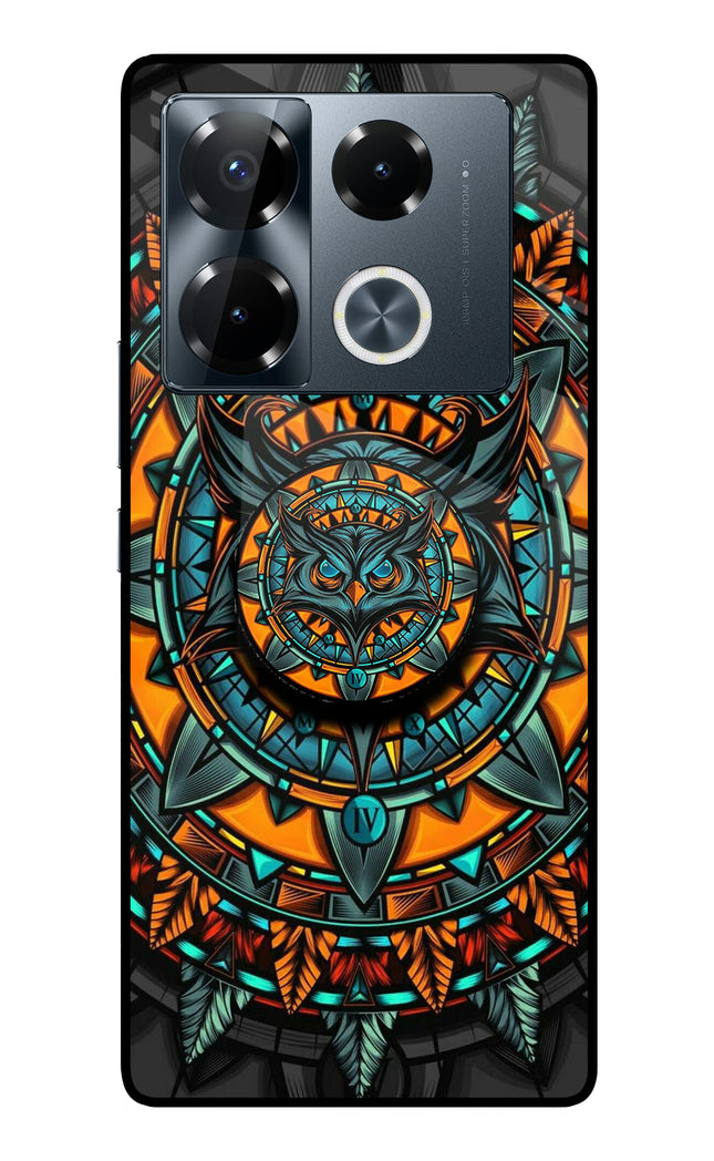 Angry Owl Infinix Note 40 Pro 5G Pop Case by Casekaro