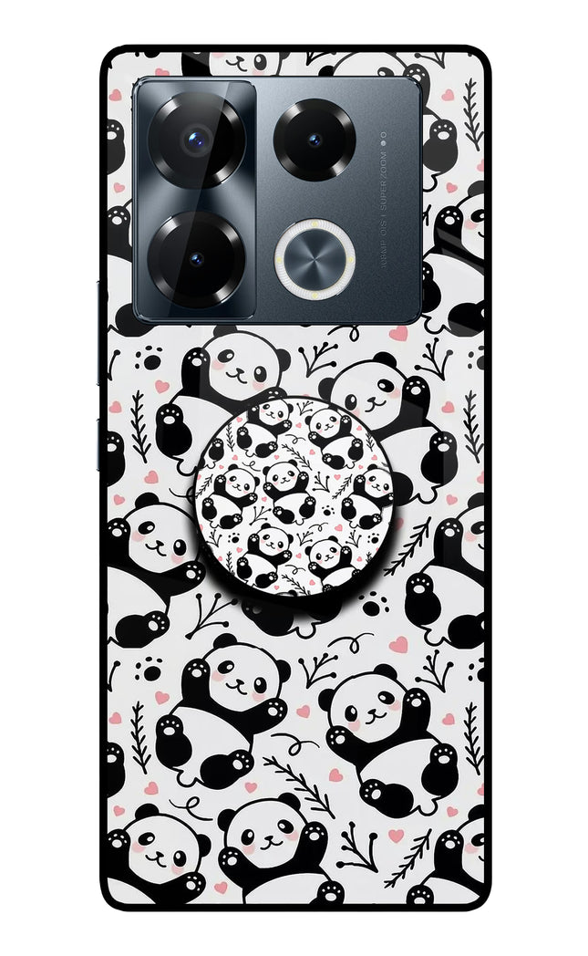 Cute Panda Infinix Note 40 Pro 5G Pop Case by Casekaro