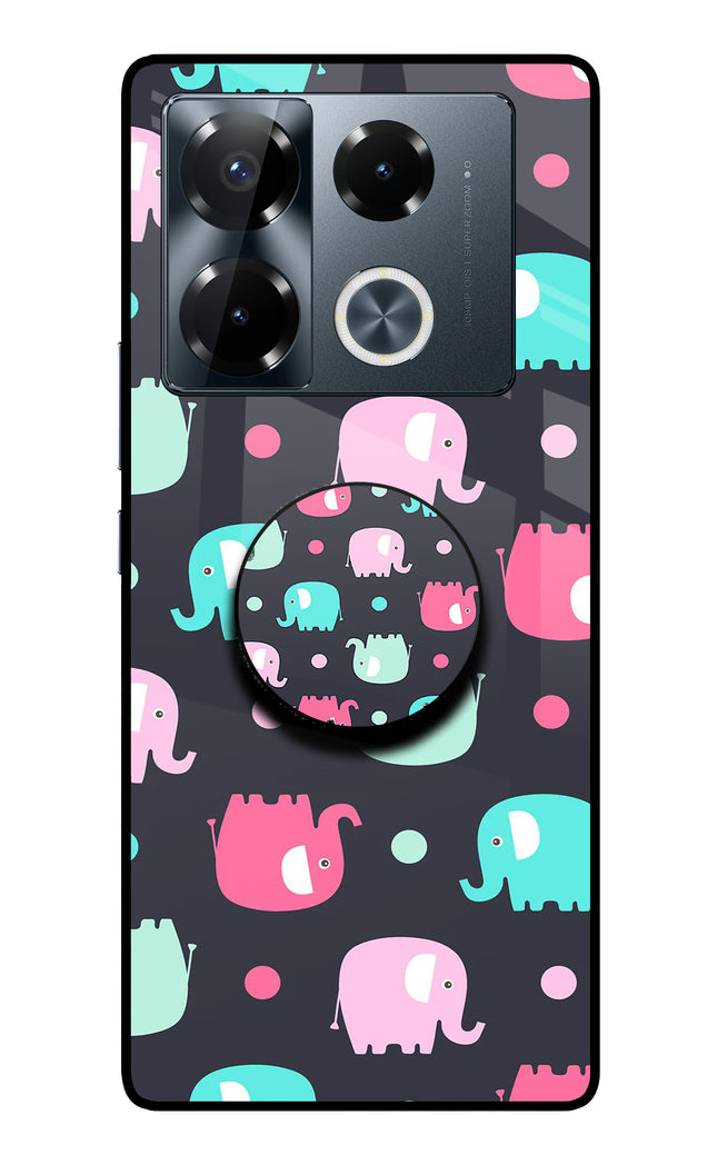 Baby Elephants Infinix Note 40 Pro 5G Pop Case by Casekaro