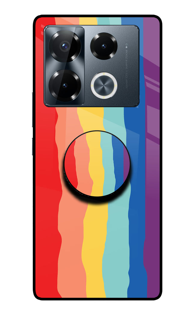 Rainbow Infinix Note 40 Pro 5G Pop Case by Casekaro