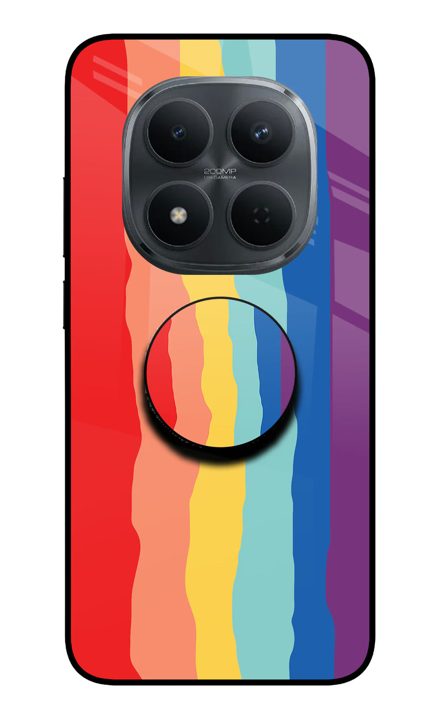 Rainbow Redmi Note 15 Pro 5G Pop Case, Glass case