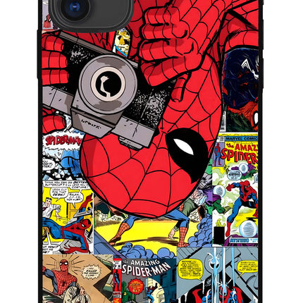 Spider Man iPhone 11 Metal Case Back Cover by Casekaro