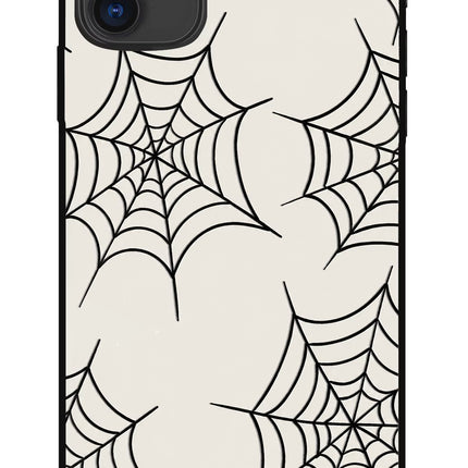 Spider Web iPhone 11 Metal Case Back Cover by Casekaro
