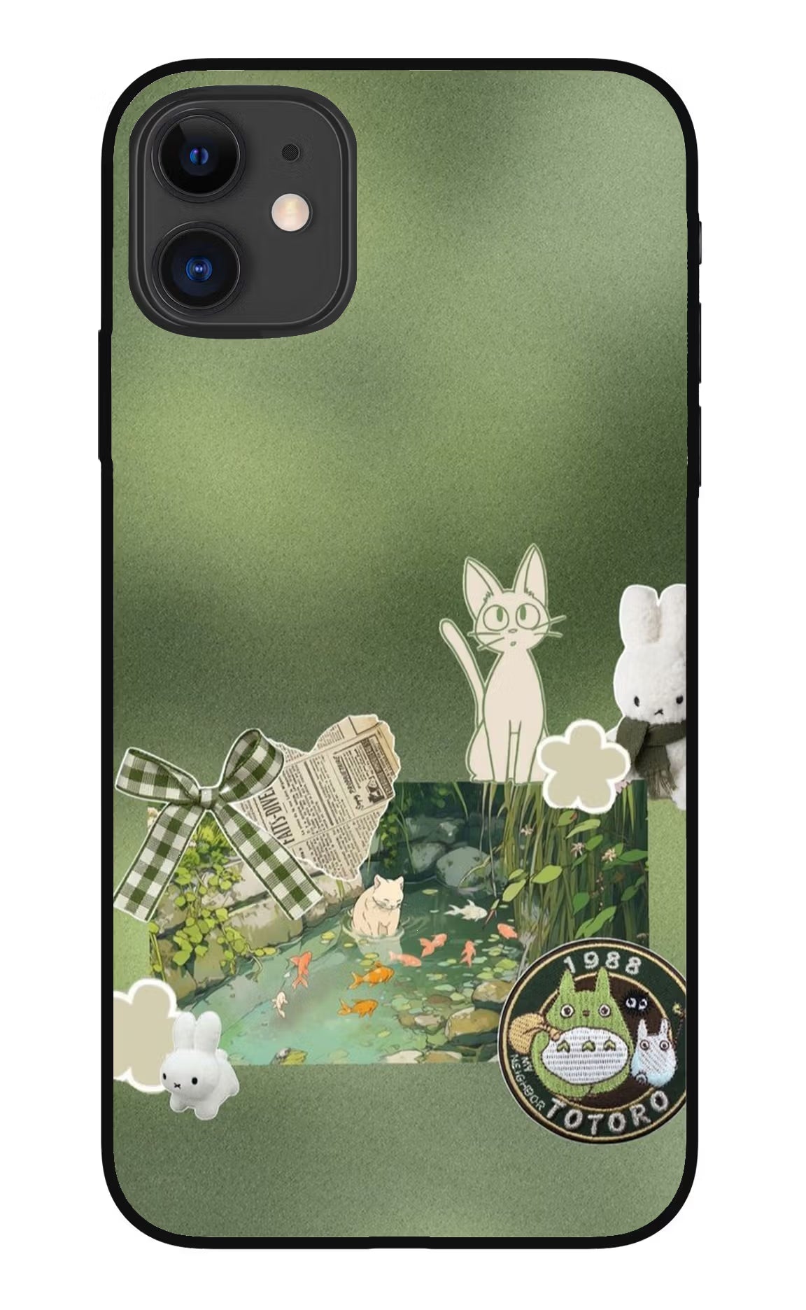 Aesthetic anime iPhone 11 Metal Case Back Cover by Casekaro