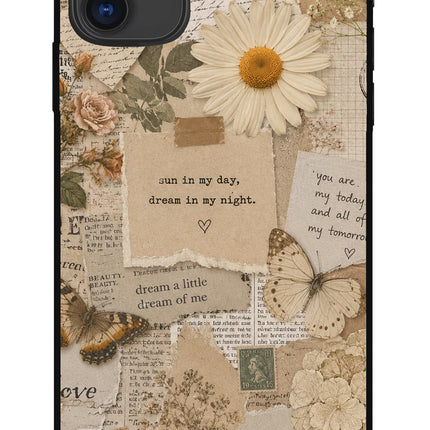 Vintage case iPhone 11 Metal Case Back Cover by Casekaro