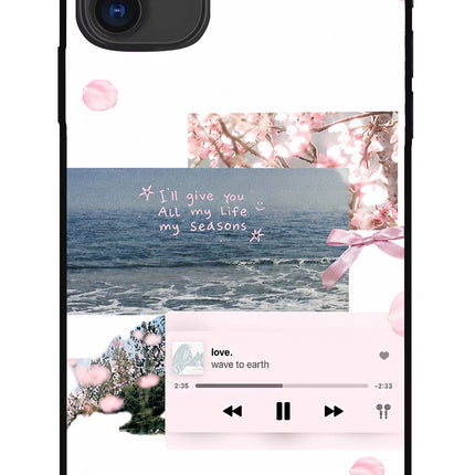 Wave to earth iPhone 11 Metal Case Back Cover by Casekaro