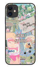 Studio Ghibli iPhone 11 Metal Case Back Cover by Casekaro