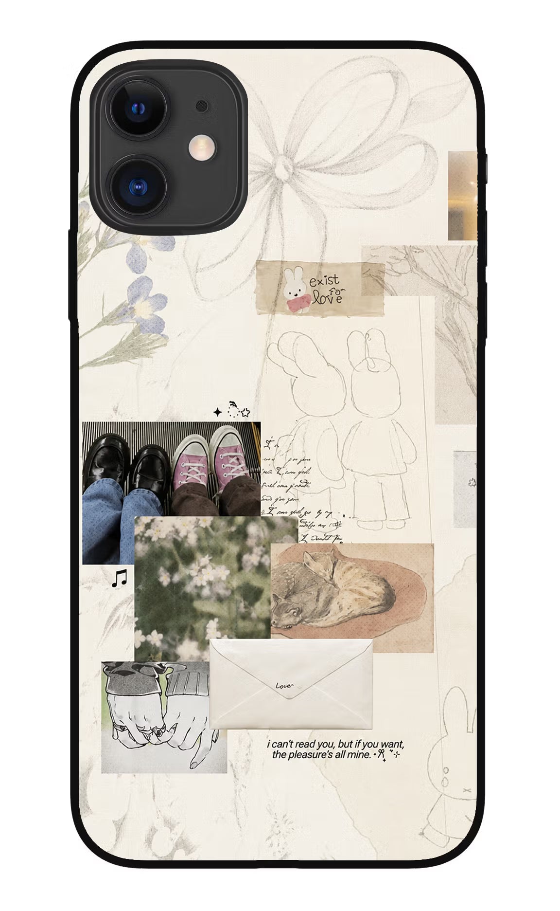Soft Aesthetic iPhone 11 Metal Case Back Cover by Casekaro
