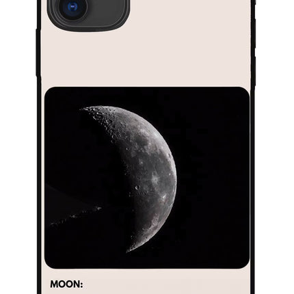 Moon Phase iPhone 11 Metal Case Back Cover by Casekaro