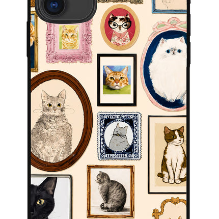 Mirror Cats iPhone 11 Metal Case Back Cover by Casekaro