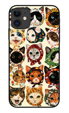 Cool Cat iPhone 11 Metal Case Back Cover by Casekaro
