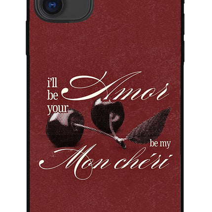 Velvet Cherry iPhone 11 Metal Case Back Cover by Casekaro