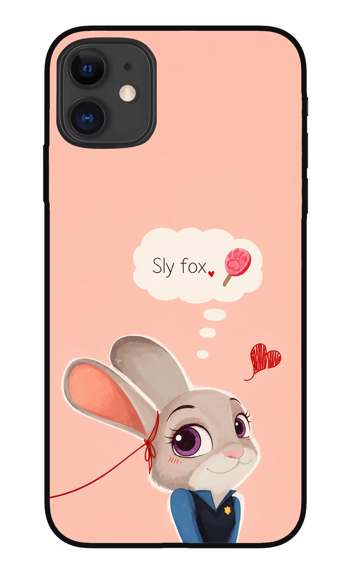 Judy Charm iPhone 11 Metal Case Back Cover by Casekaro