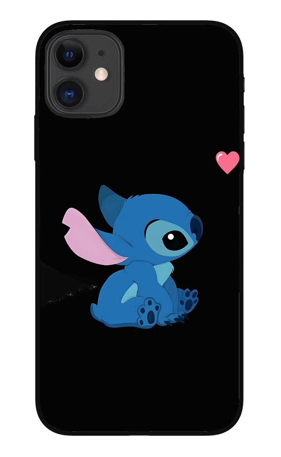 Stitch Crush iPhone 11 Back Cover, Metal case