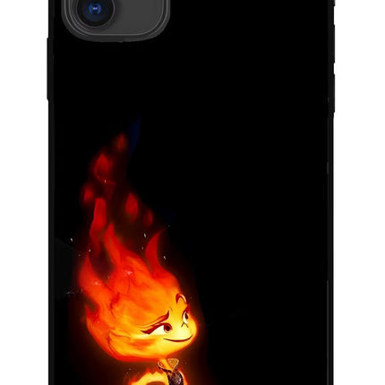 Ember Flame iPhone 11 Metal Case Back Cover by Casekaro