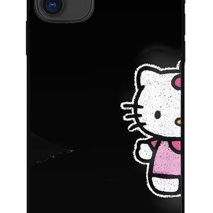 Kitty Charm iPhone 11 Metal Case Back Cover by Casekaro