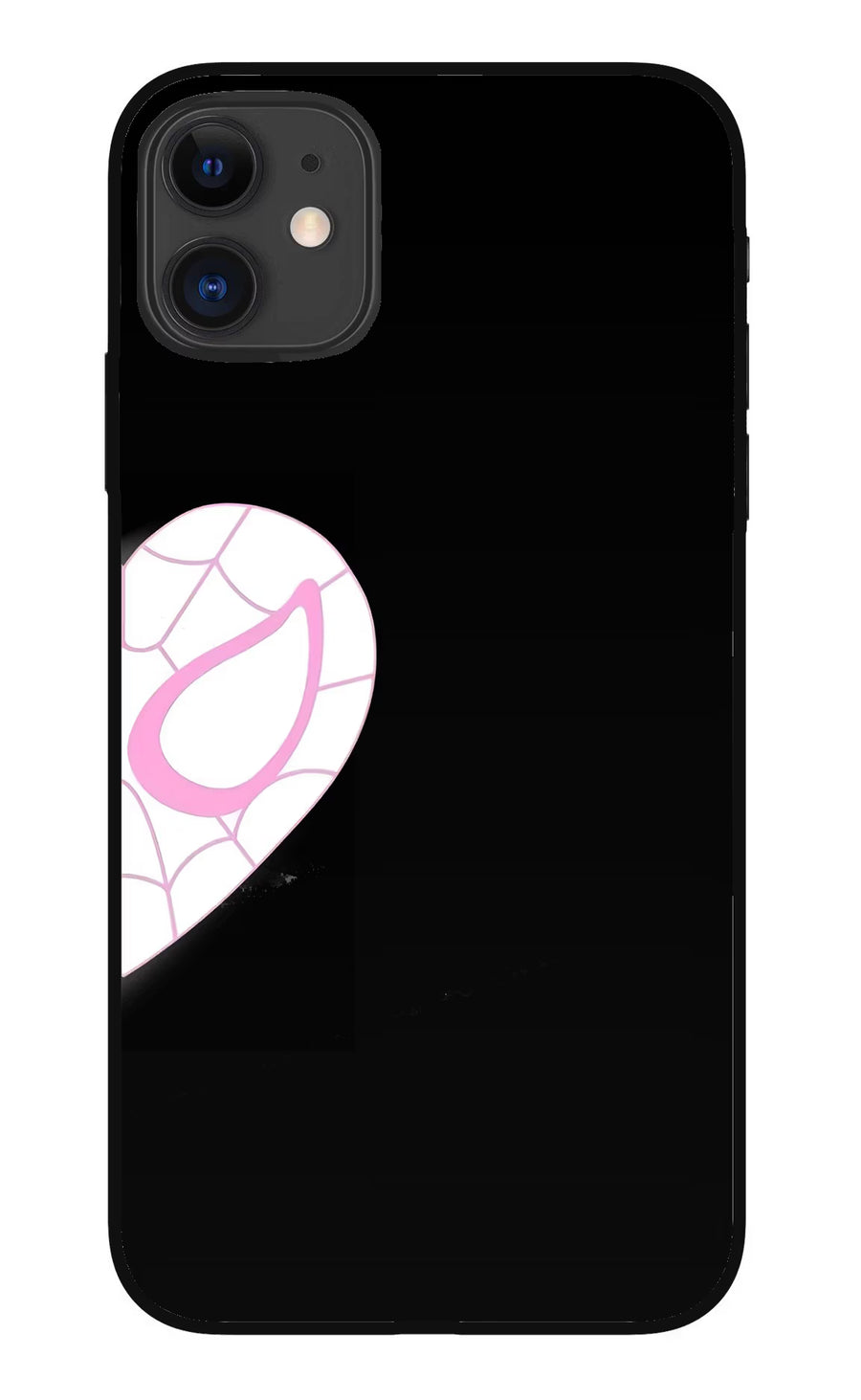 Gwen Mask iPhone 11 Back Cover, Metal case