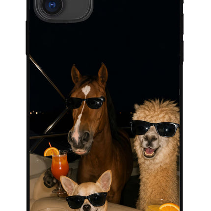 Party Squad iPhone 11 Metal Case Back Cover by Casekaro