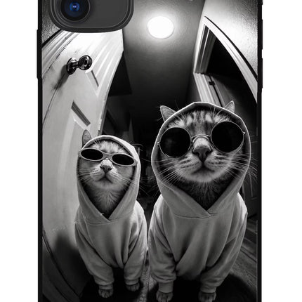 Hood Cats iPhone 11 Metal Case Back Cover by Casekaro