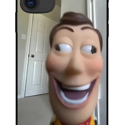 Side Eye Woody iPhone 11 Metal Case Back Cover by Casekaro