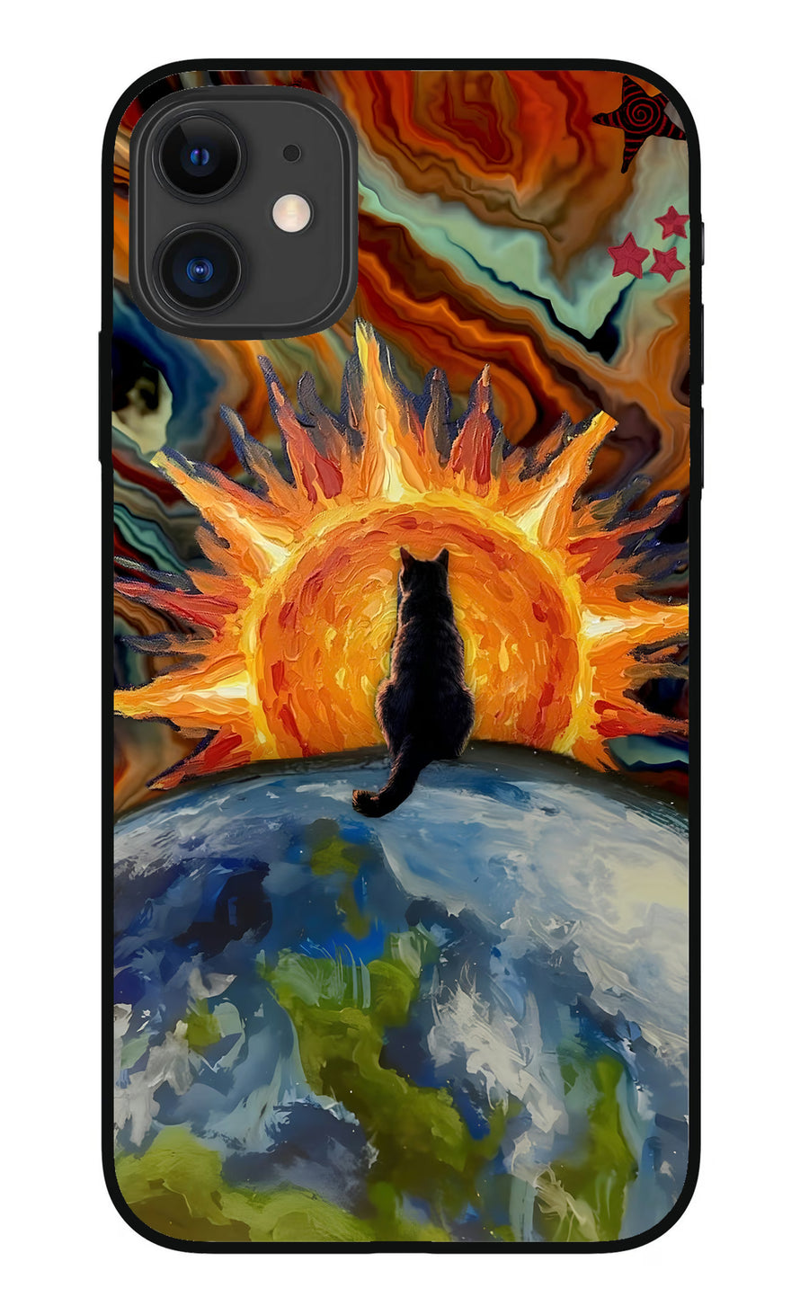 Sunrise Beyond iPhone 11 Back Cover, Metal case
