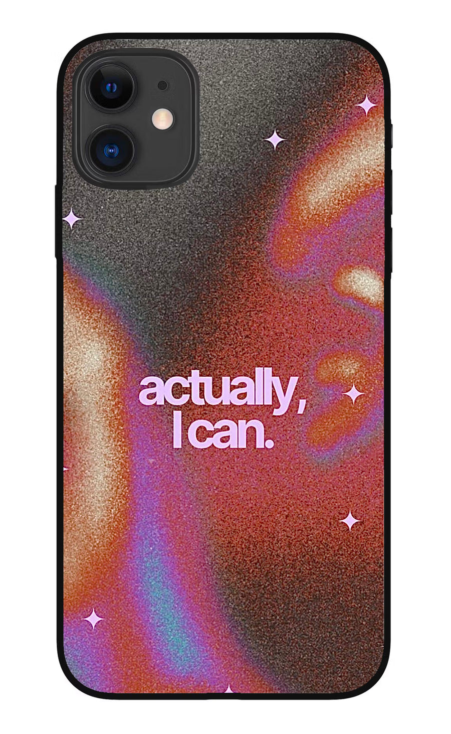 Pink Aura iPhone 11 Back Cover, Metal case